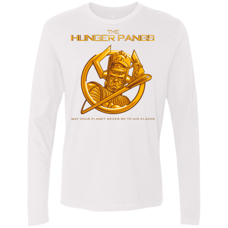 T-Shirts White / Small The Hunger Pangs Men's Premium Long Sleeve