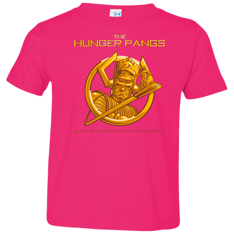 T-Shirts Hot Pink / 2T The Hunger Pangs Toddler Premium T-Shirt