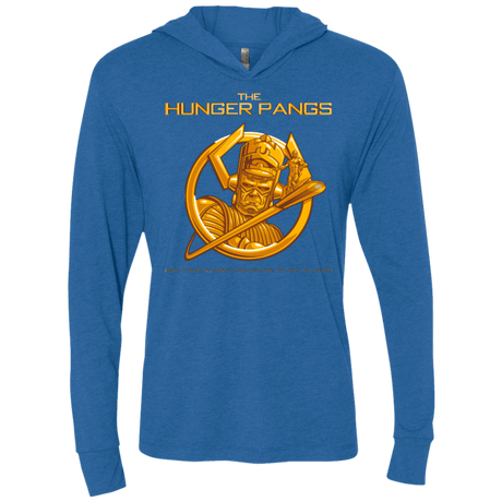 T-Shirts Vintage Royal / X-Small The Hunger Pangs Triblend Long Sleeve Hoodie Tee