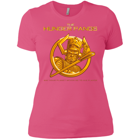 T-Shirts Hot Pink / X-Small The Hunger Pangs Women's Premium T-Shirt