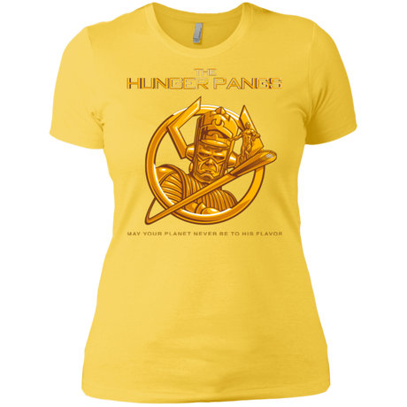 T-Shirts Vibrant Yellow / X-Small The Hunger Pangs Women's Premium T-Shirt