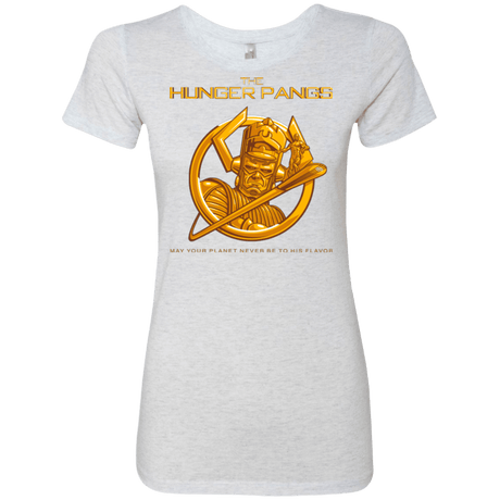 T-Shirts Heather White / Small The Hunger Pangs Women's Triblend T-Shirt