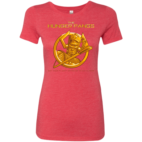 T-Shirts Vintage Red / Small The Hunger Pangs Women's Triblend T-Shirt