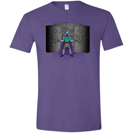 T-Shirts Heather Purple / S The Hunt Men's Semi-Fitted Softstyle