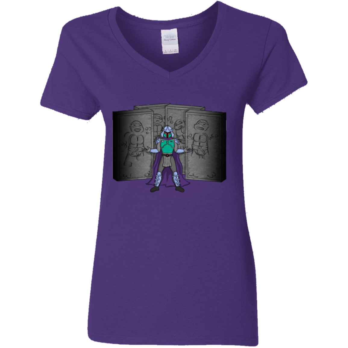 T-Shirts Purple / S The Hunt Women's V-Neck T-Shirt