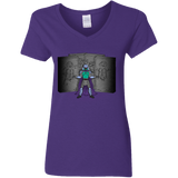 T-Shirts Purple / S The Hunt Women's V-Neck T-Shirt