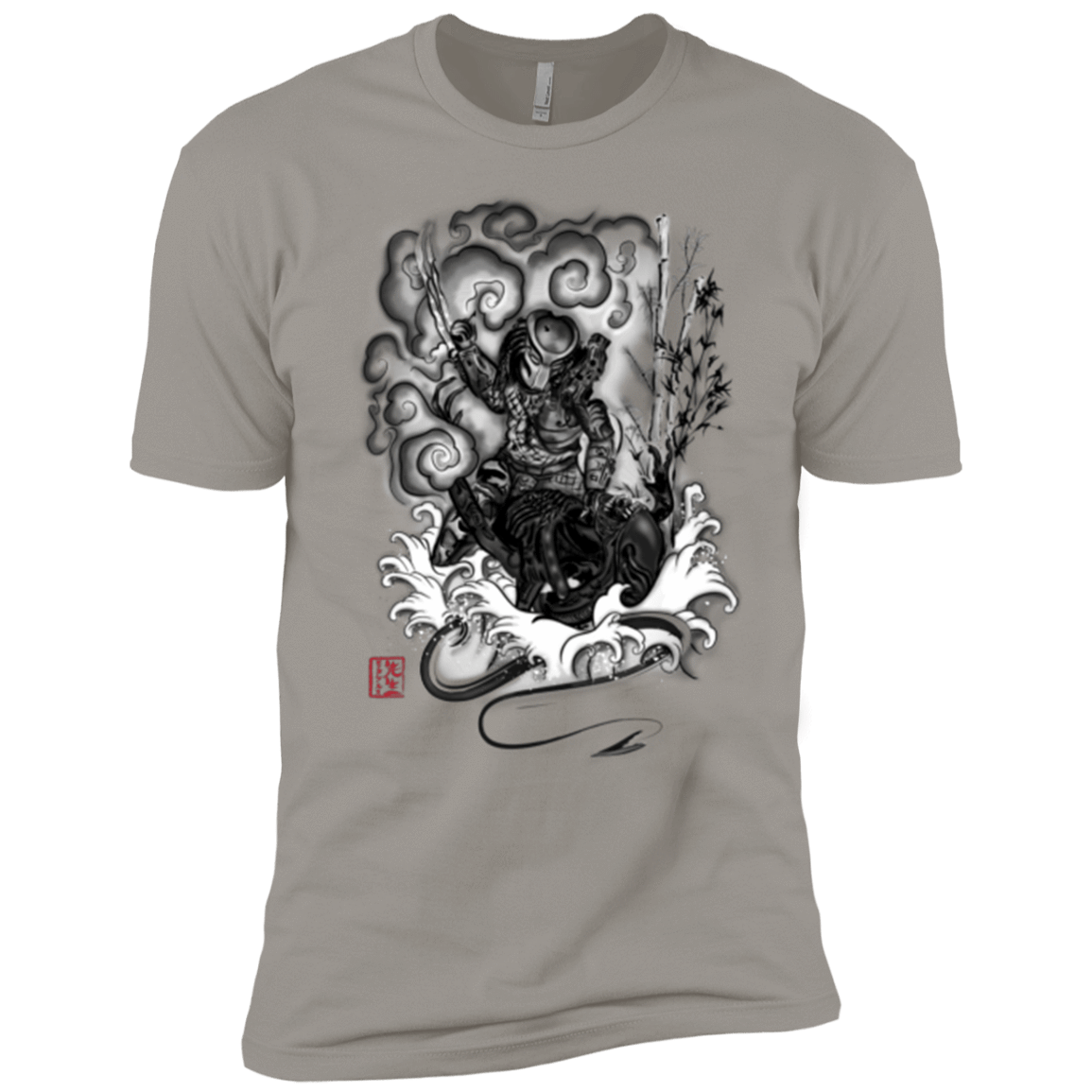 T-Shirts Light Grey / YXS The hunter and the demon Boys Premium T-Shirt