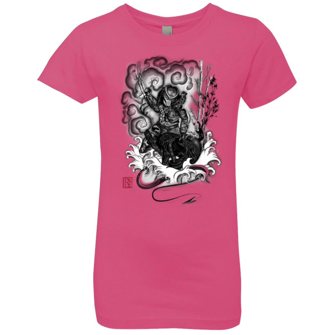 T-Shirts Hot Pink / YXS The hunter and the demon Girls Premium T-Shirt