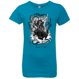 T-Shirts Turquoise / YXS The hunter and the demon Girls Premium T-Shirt