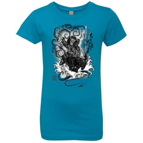 T-Shirts Turquoise / YXS The hunter and the demon Girls Premium T-Shirt