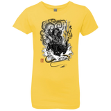 T-Shirts Vibrant Yellow / YXS The hunter and the demon Girls Premium T-Shirt