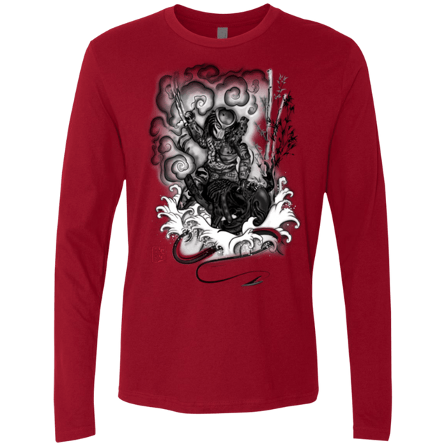 T-Shirts Cardinal / Small The hunter and the demon Men's Premium Long Sleeve