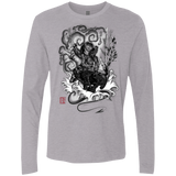 T-Shirts Heather Grey / Small The hunter and the demon Men's Premium Long Sleeve