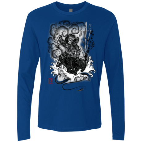 T-Shirts Royal / Small The hunter and the demon Men's Premium Long Sleeve