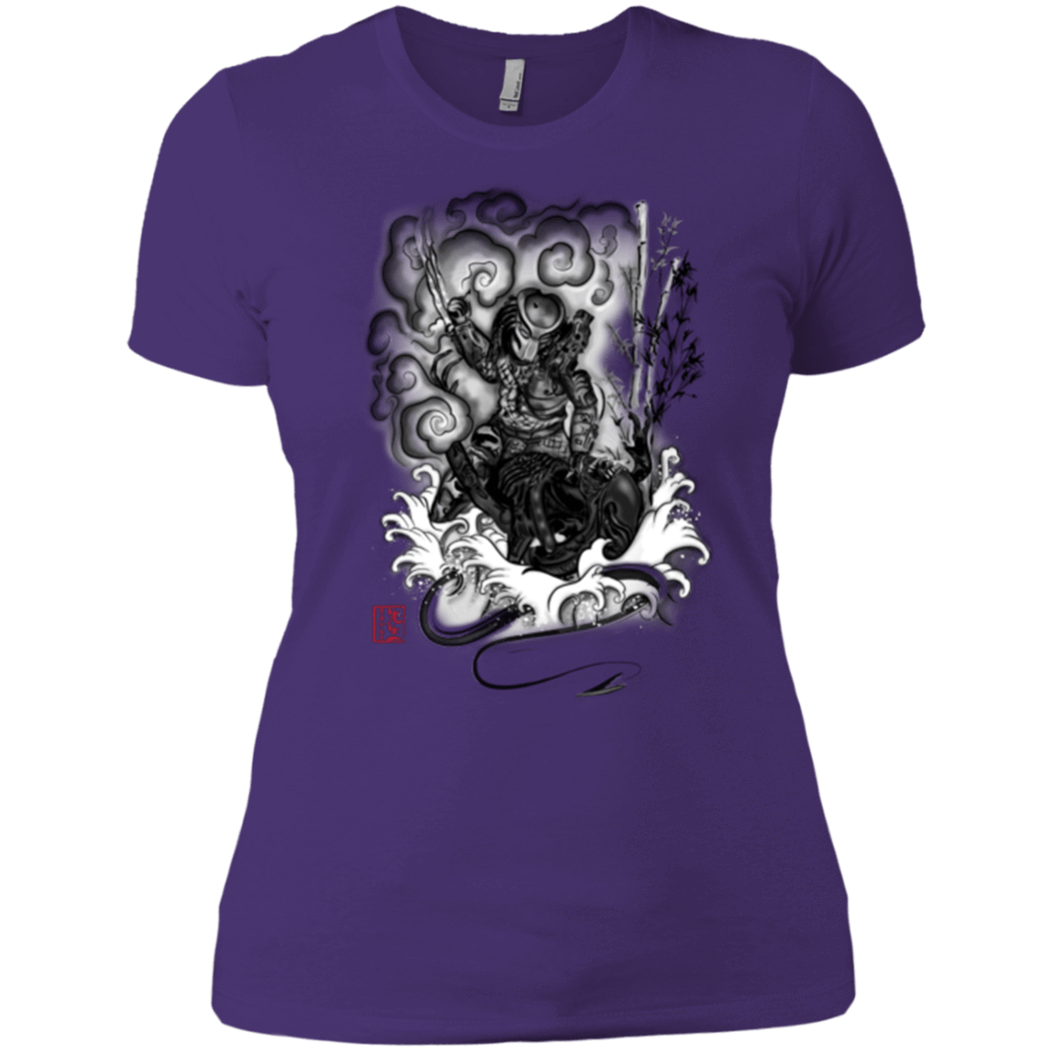 T-Shirts Purple / X-Small The hunter and the demon Women's Premium T-Shirt