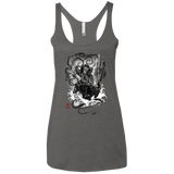 T-Shirts Premium Heather / X-Small The hunter and the demon Women's Triblend Racerback Tank