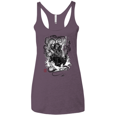 T-Shirts Vintage Purple / X-Small The hunter and the demon Women's Triblend Racerback Tank