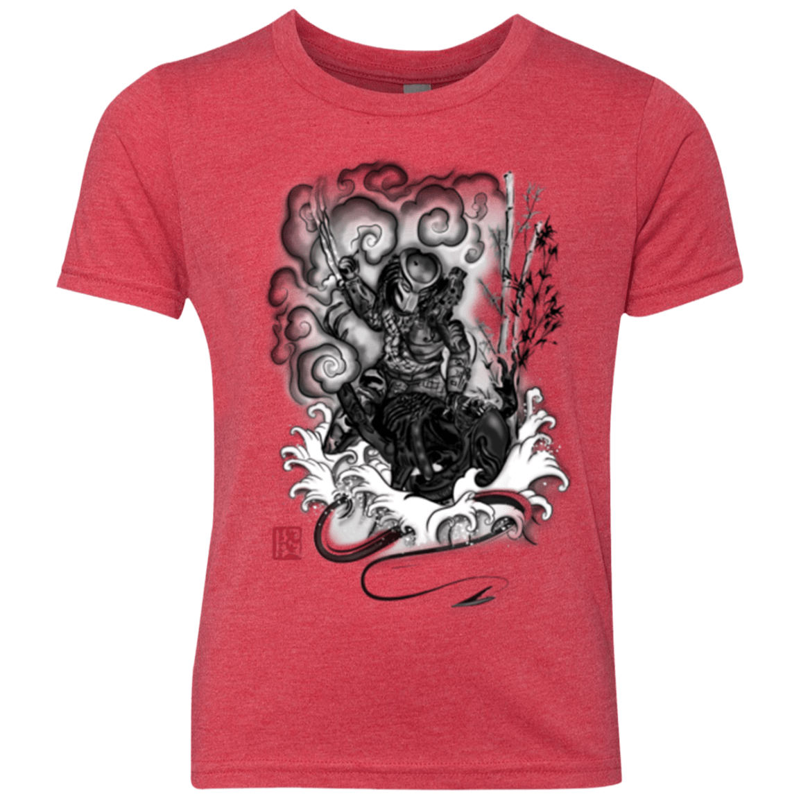T-Shirts Vintage Red / YXS The hunter and the demon Youth Triblend T-Shirt