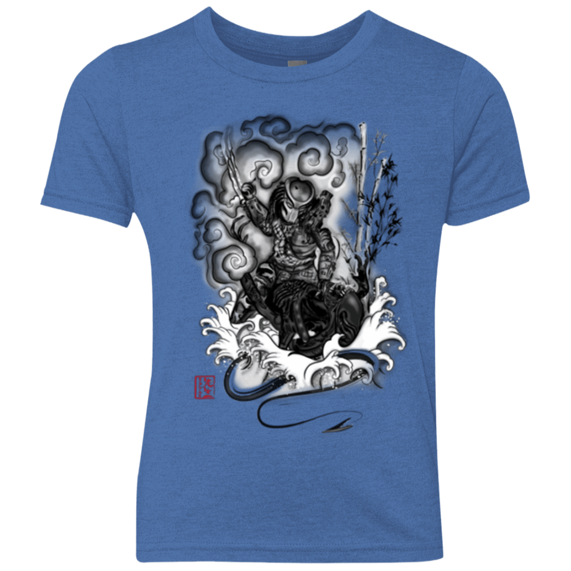 T-Shirts Vintage Royal / YXS The hunter and the demon Youth Triblend T-Shirt