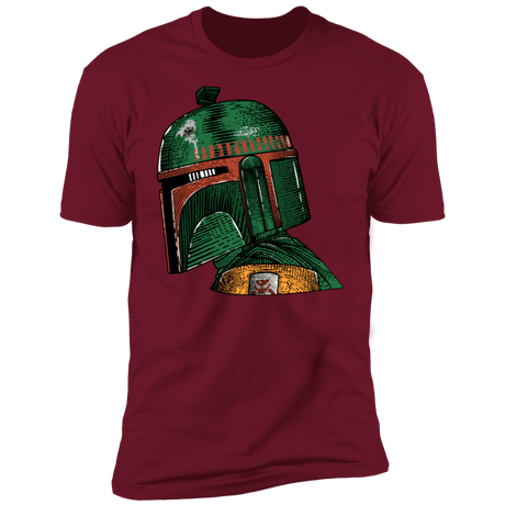 T-Shirts Cardinal / S The Hunter Profile Men's Premium T-Shirt