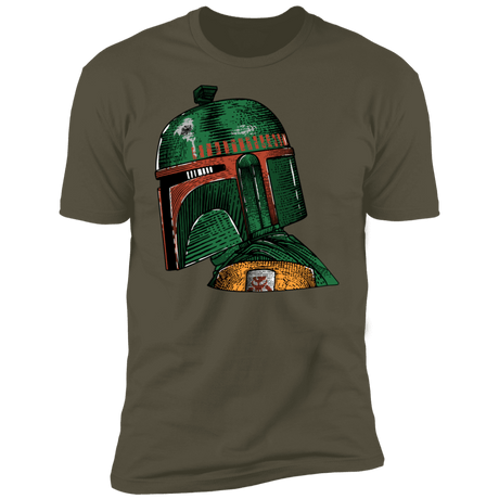 T-Shirts Military Green / S The Hunter Profile Men's Premium T-Shirt