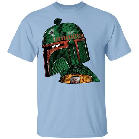 T-Shirts Light Blue / YXS The Hunter Profile Youth T-Shirt