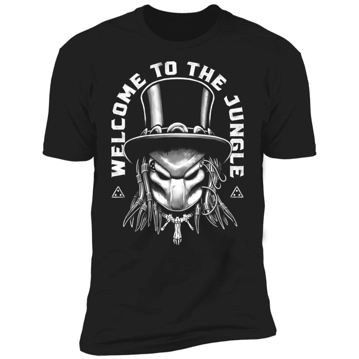 T-Shirts Black / X-Small The Hunter Welcomes You To The Jungle Men's Premium T-Shirt