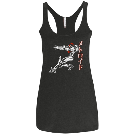 T-Shirts Vintage Black / X-Small The Hunter Women's Triblend Racerback Tank