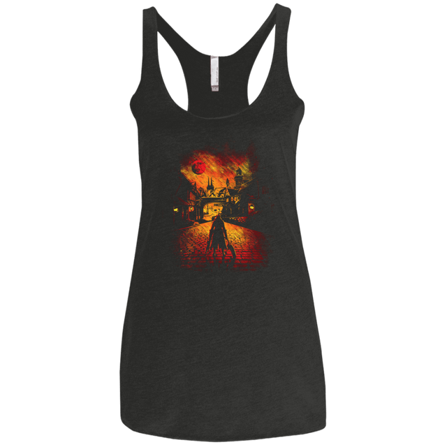 T-Shirts Vintage Black / X-Small The Hunter Women's Triblend Racerback Tank