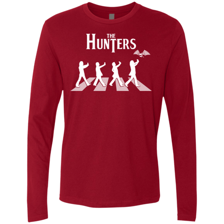 T-Shirts Cardinal / Small The Hunters Men's Premium Long Sleeve
