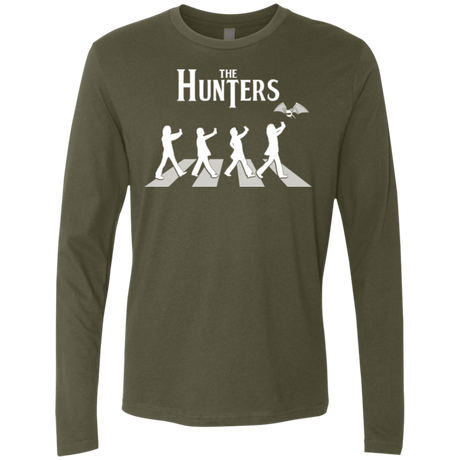 T-Shirts Military Green / Small The Hunters Men's Premium Long Sleeve