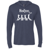 T-Shirts Vintage Navy / X-Small The Hunters Triblend Long Sleeve Hoodie Tee