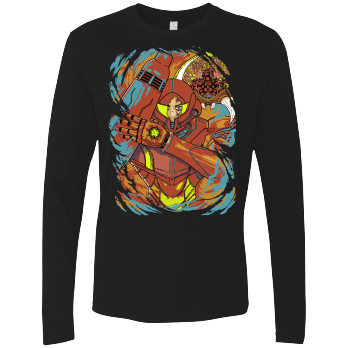 T-Shirts Black / Small The Huntress Men's Premium Long Sleeve