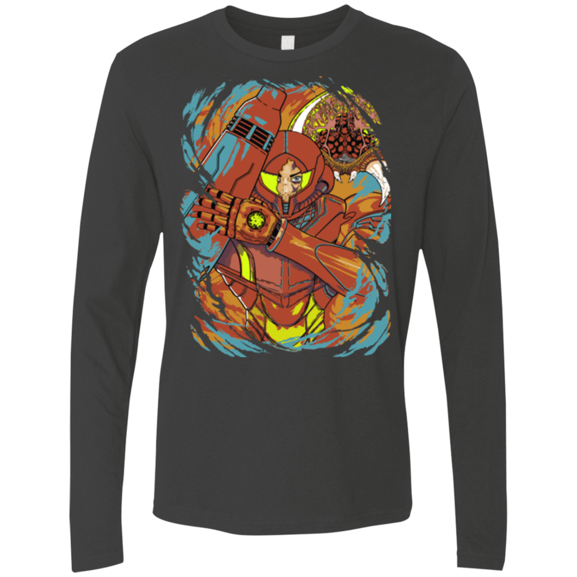 T-Shirts Heavy Metal / Small The Huntress Men's Premium Long Sleeve