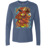 T-Shirts Indigo / Small The Huntress Men's Premium Long Sleeve