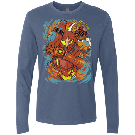 T-Shirts Indigo / Small The Huntress Men's Premium Long Sleeve