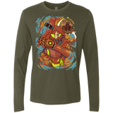 T-Shirts Military Green / Small The Huntress Men's Premium Long Sleeve