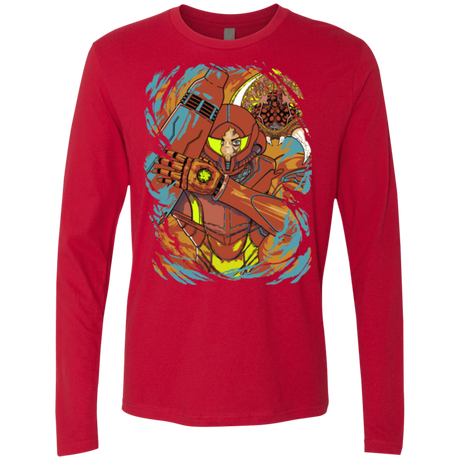 T-Shirts Red / Small The Huntress Men's Premium Long Sleeve