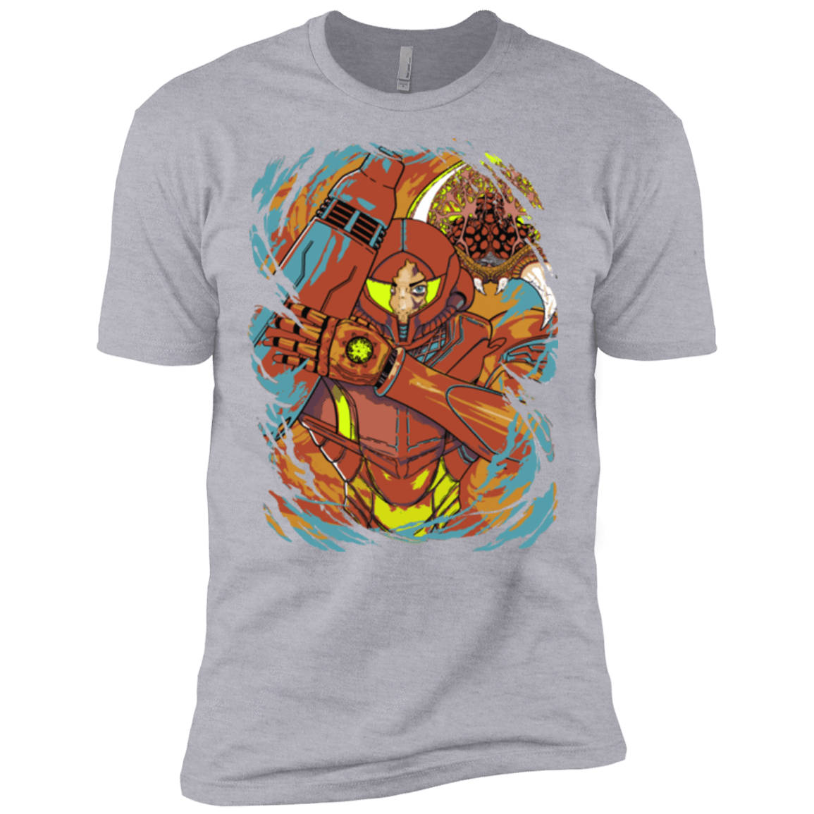 T-Shirts Heather Grey / X-Small The Huntress Men's Premium T-Shirt