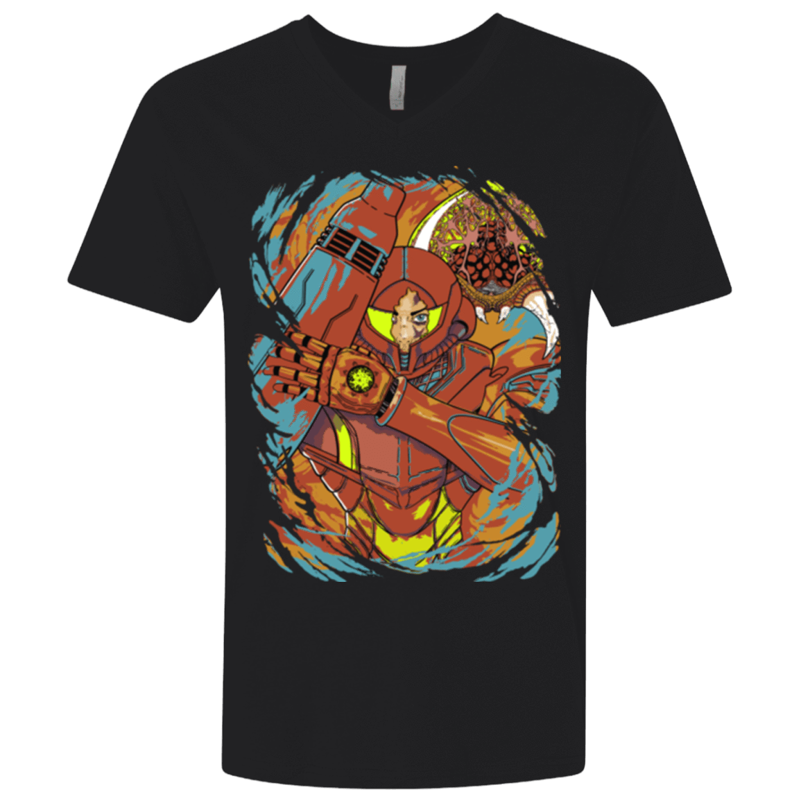 T-Shirts Black / X-Small The Huntress Men's Premium V-Neck