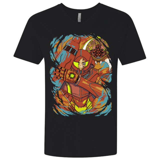 T-Shirts Black / X-Small The Huntress Men's Premium V-Neck