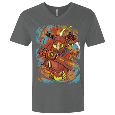 T-Shirts Heavy Metal / X-Small The Huntress Men's Premium V-Neck