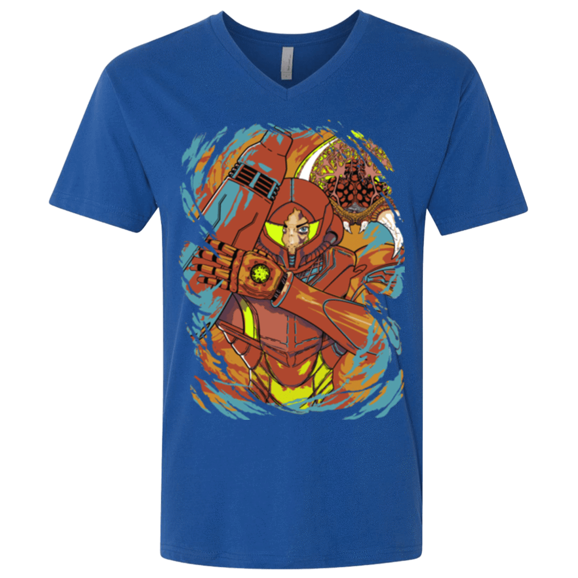 T-Shirts Royal / X-Small The Huntress Men's Premium V-Neck