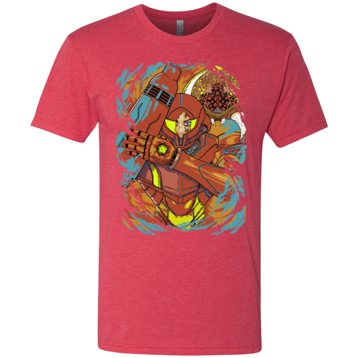 T-Shirts Vintage Red / Small The Huntress Men's Triblend T-Shirt