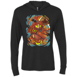 T-Shirts Vintage Black / X-Small The Huntress Triblend Long Sleeve Hoodie Tee