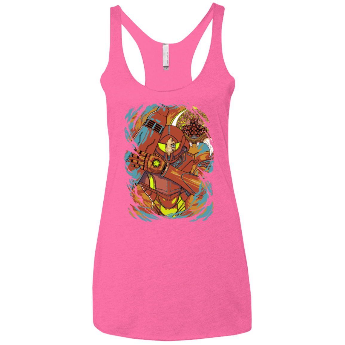 T-Shirts Vintage Pink / X-Small The Huntress Women's Triblend Racerback Tank