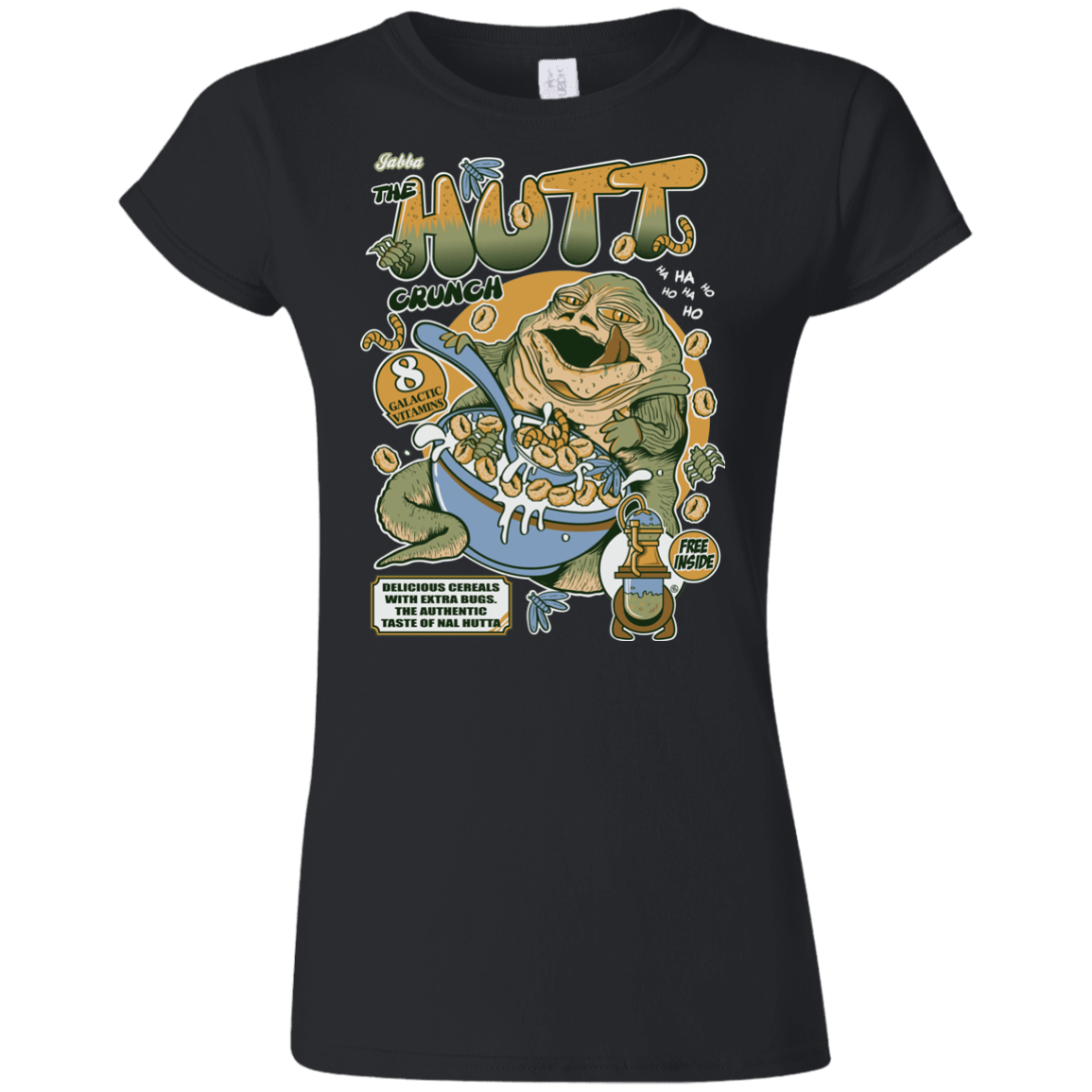 T-Shirts Black / S The Hutt Crunch Junior Slimmer-Fit T-Shirt