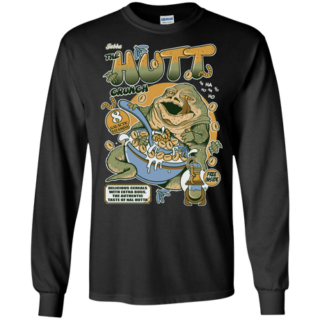 T-Shirts Black / S The Hutt Crunch Men's Long Sleeve T-Shirt