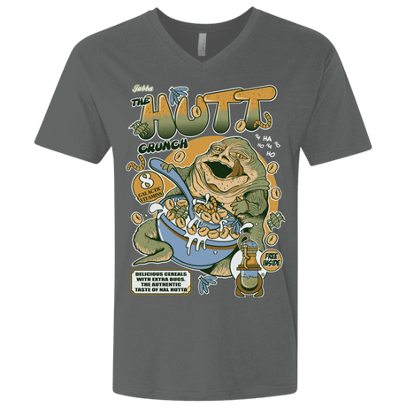 T-Shirts Heavy Metal / X-Small The Hutt Crunch Men's Premium V-Neck