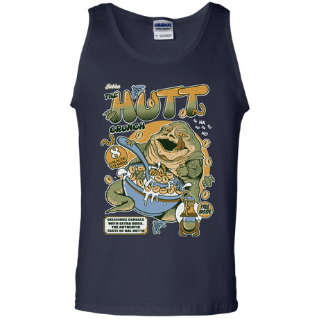 T-Shirts Navy / S The Hutt Crunch Men's Tank Top